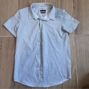 Boys Short Sleeve Patterned Shirt